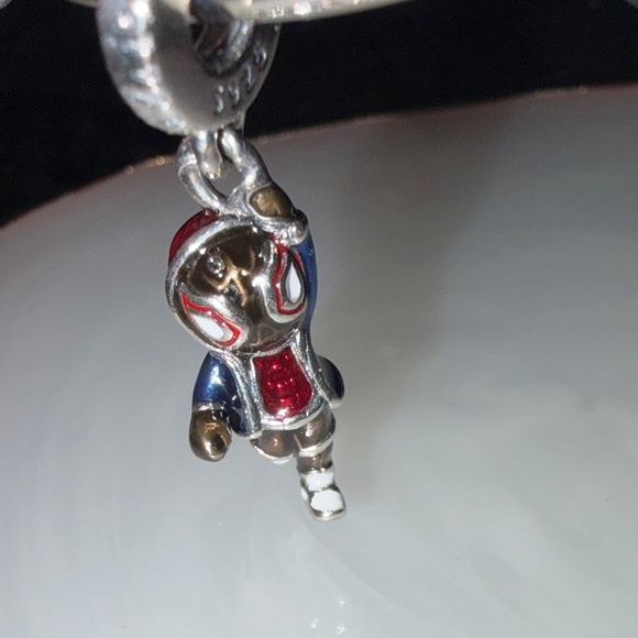 Marvel Superhero Charm Pendant - Blue and Red - Picture 4 of 4